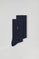 2 Pair pack of navy blue socks with Rigby Go logo
