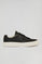 Sneaker Habana in ecopelle color nero da donna con dettagli Polo Club