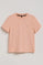 Maglietta Tori boxy fit rosa antico con stampa in gomma Regular Block Polo Club