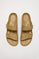 Bio-Sandalen mit Schnalle kamelfarben für Herren