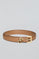 Bruine riem ‘Beth’ met monogram PC