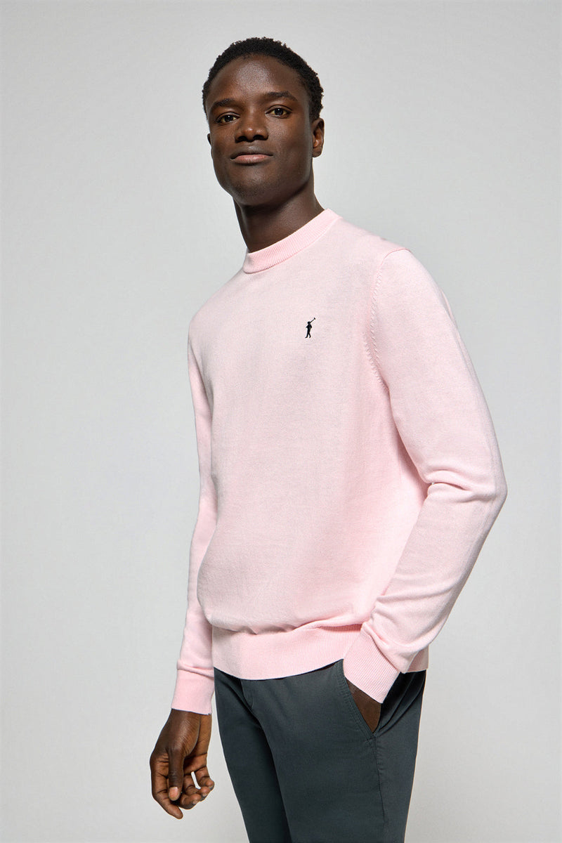 Polo Club Maglione Rosa Maglione Polo Club Maglione In Filo Rosa A