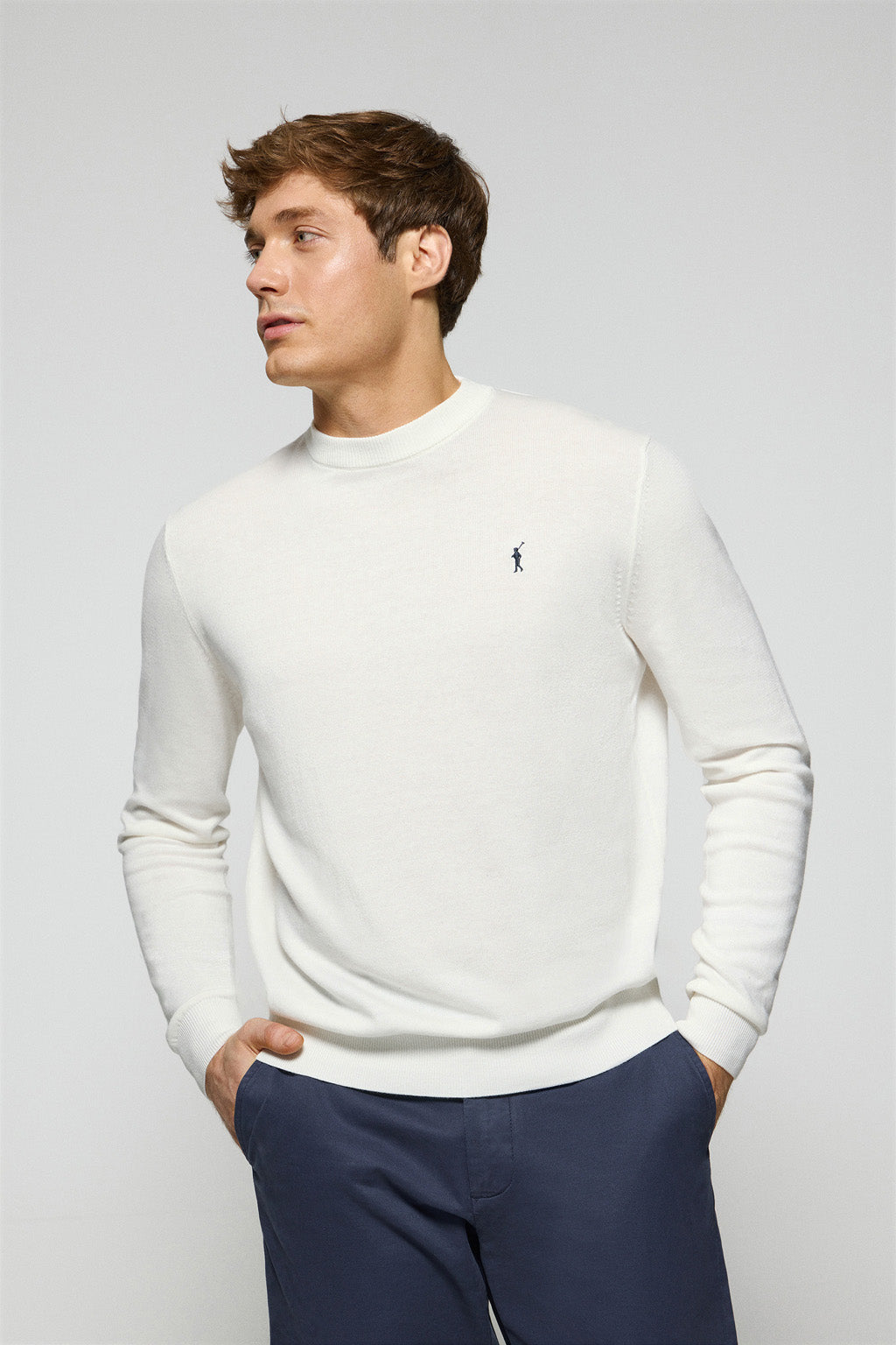 Gebreide Trui Heren Ralph Lauren Trui Wit Polo Ralph Lauren