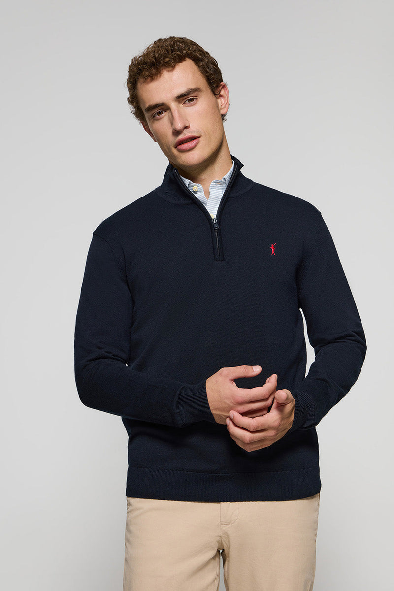 Zip Pullover Maglioncini Ralph Sweater Polo Maglione Uomo Polo