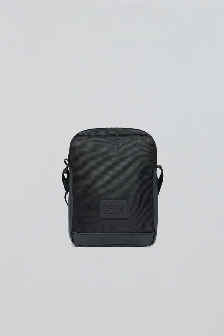 Black reporter bag Riverdale with Polo Club patch