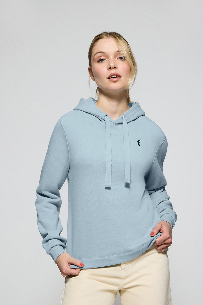 Kapuze Sweatshirt Damen Hellblau Bench Kapuzensweatshirt Hoodie