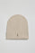 Mütze Vinny beige mit Rigby Go Logo-Stickerei