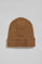 Mütze Verth kamelfarben mit Polo Club Jacquard-Logo