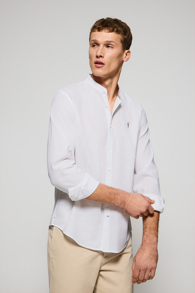 Polo Club Camicia Lino Polo ASPEN POLO CLUB Camicia Manica Corta