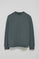 Oversize Sweatshirt Iconic grau mit geprägtem Logo
