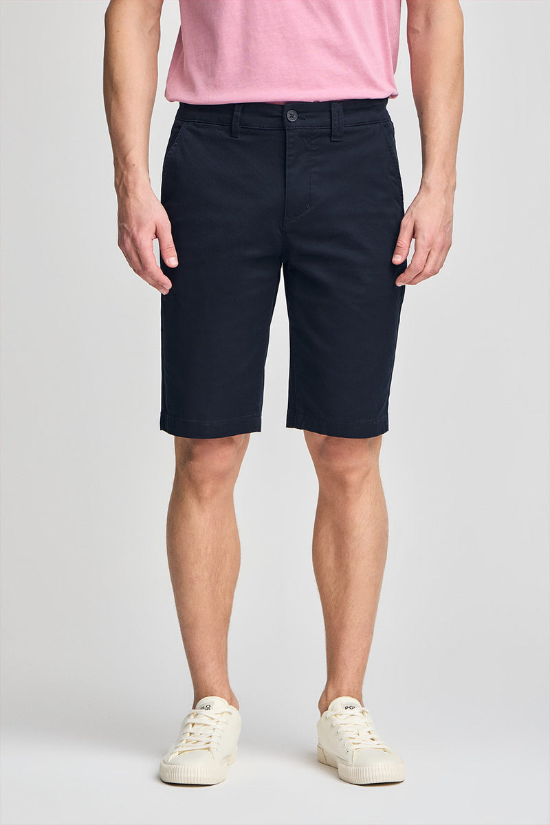 Bleu Marine Short Homme Bermuda SHORTS SPORT NAVY BLUE MEN – NORM-CORE