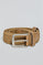 Ceinture Baal camel tressée avec des détails Polo Club