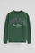 Sweatshirt flaschengrün im Loose Fit Established 2012 Polo Club