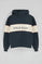 Marineblauwe hoodie met Polo Club-logo