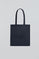 Marineblauwe tote bag Sloane met Polo Club-opdruk Established 2012