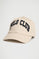 Beige six-panel pet met Polo Club-logo