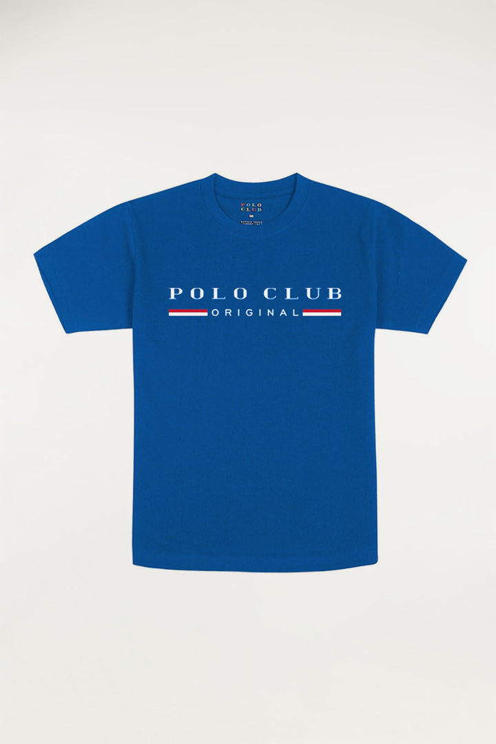 Camiseta icónica azul royal  | NIÑOS | POLO CLUB
