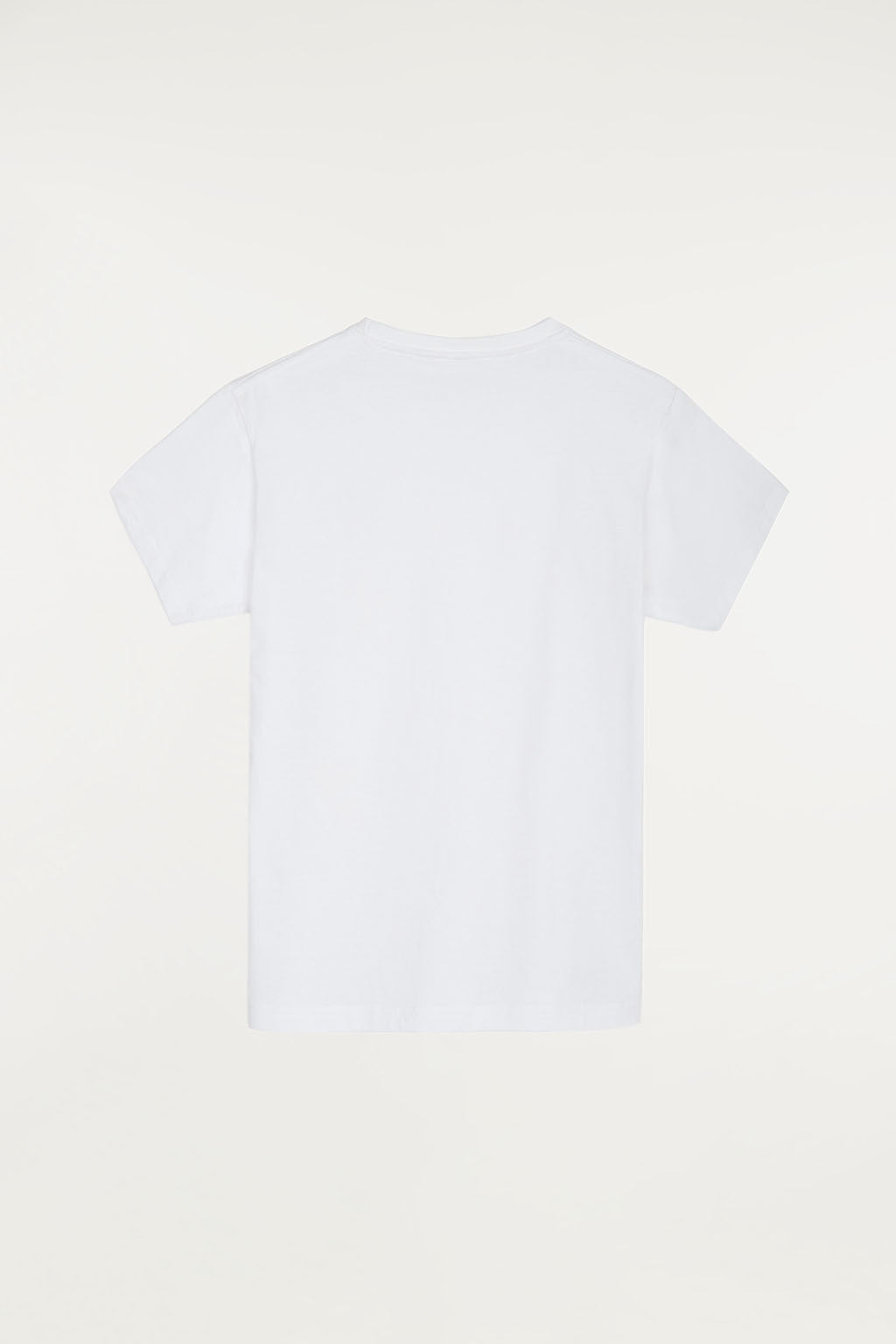 Camiseta blanca con pequeño logo bordado | NIÑOS | POLO CLUB