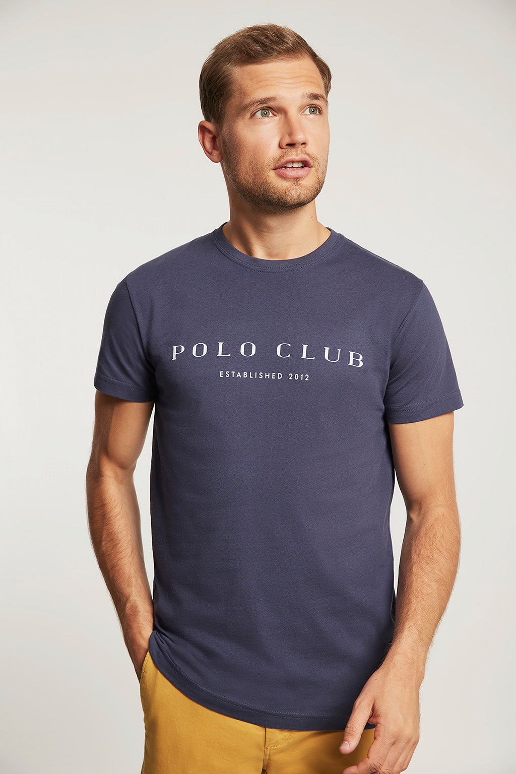 Camiseta denim con estampación  | HOMBRE  | POLO CLUB