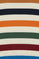 Jersey color block de rayas multicolor con cuello redondo y detalle en la manga