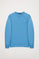 Schlichtes Sweatshirt tiefblau mit Rundkragen und Rigby Go Logo