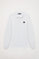 Koszulka polo w kolorze białym z długim rękawem z detalem Polo Club