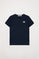 Organisches kurzärmliges T-Shirt “Neutrals kids” marineblau mit Logo