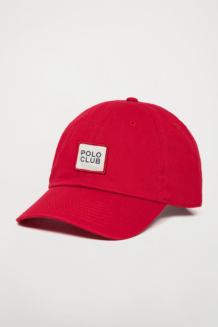 Red cap with Polo Club label