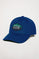 Cappellino stile baseball blu presidenziale con logo