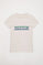 Witte T-shirt met Neword Polo Club-print