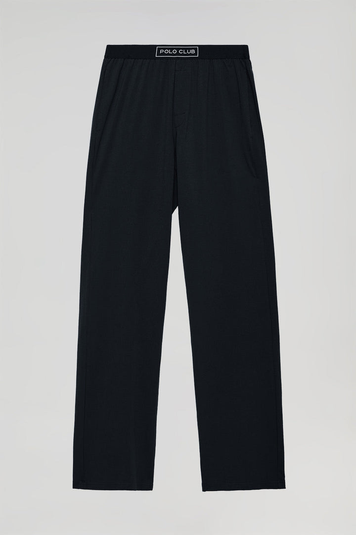Pantalón largo de pijama Isaac negro