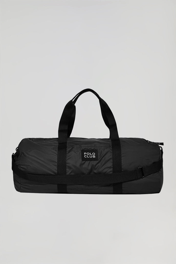 Leichte Reisetasche schwarz mit Polo Club Logo