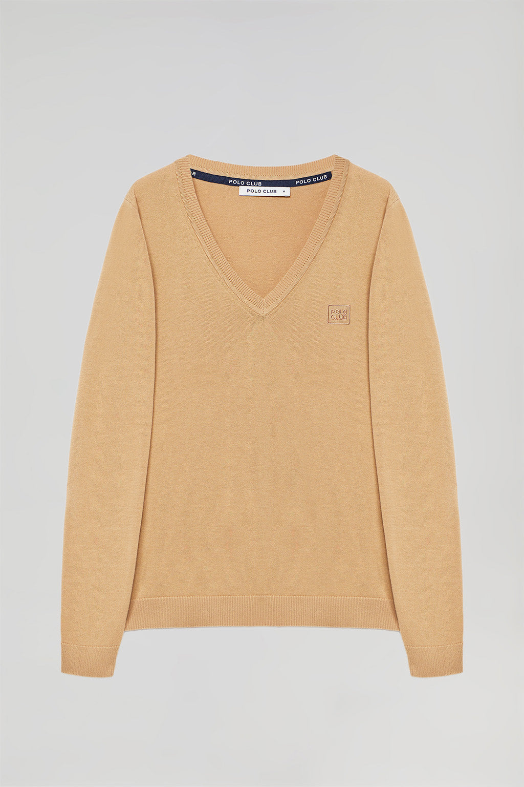 Camel coloured polo neck clearance jumper