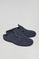Navy-blue slippers with Polo Club detail for men