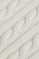 Strickpullover beige mit Zopfmuster und Rigby Go Logo